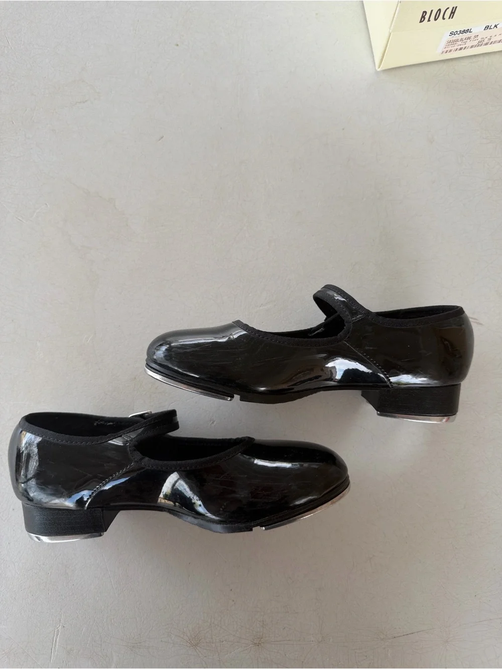 Capezio Black Patent Mary Jane Dance Shoes for Kids